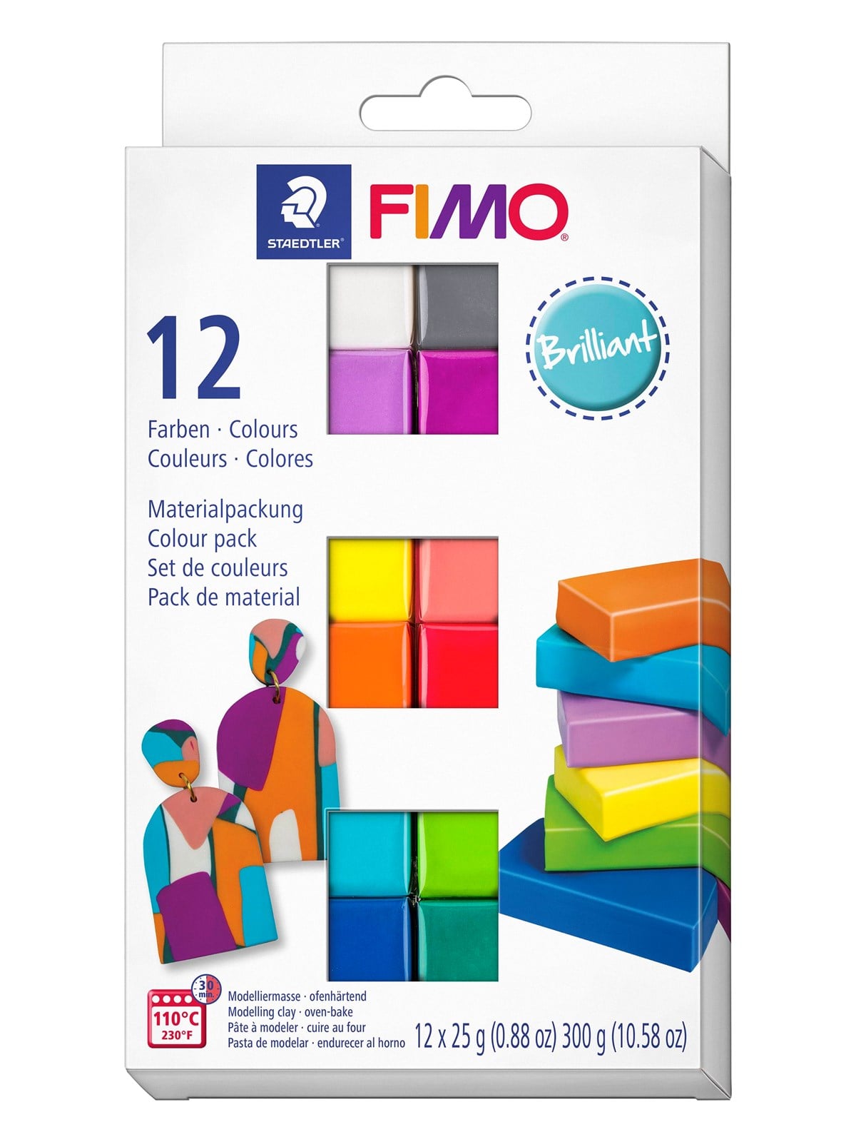 Staedtler Set Mod. clay FIMO soft MP BC