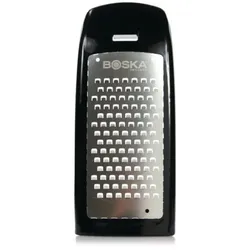 Boska Easy Grater / mit praktischem Auffangbehälter / Kunststoff / Edelstahl / Silber / 165 x 70 x 45 mm
