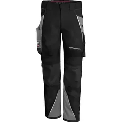 Bundhose "IRON" - S48 (kurz) - schwarz/grau
