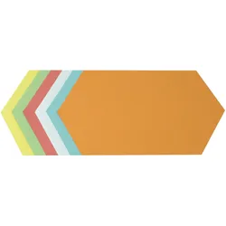 Soennecken, Zubehör Präsentieren, Moderationskarte Masse: 29,7 x 16,5 cm (B x H) Farbe: farbig sortiert
