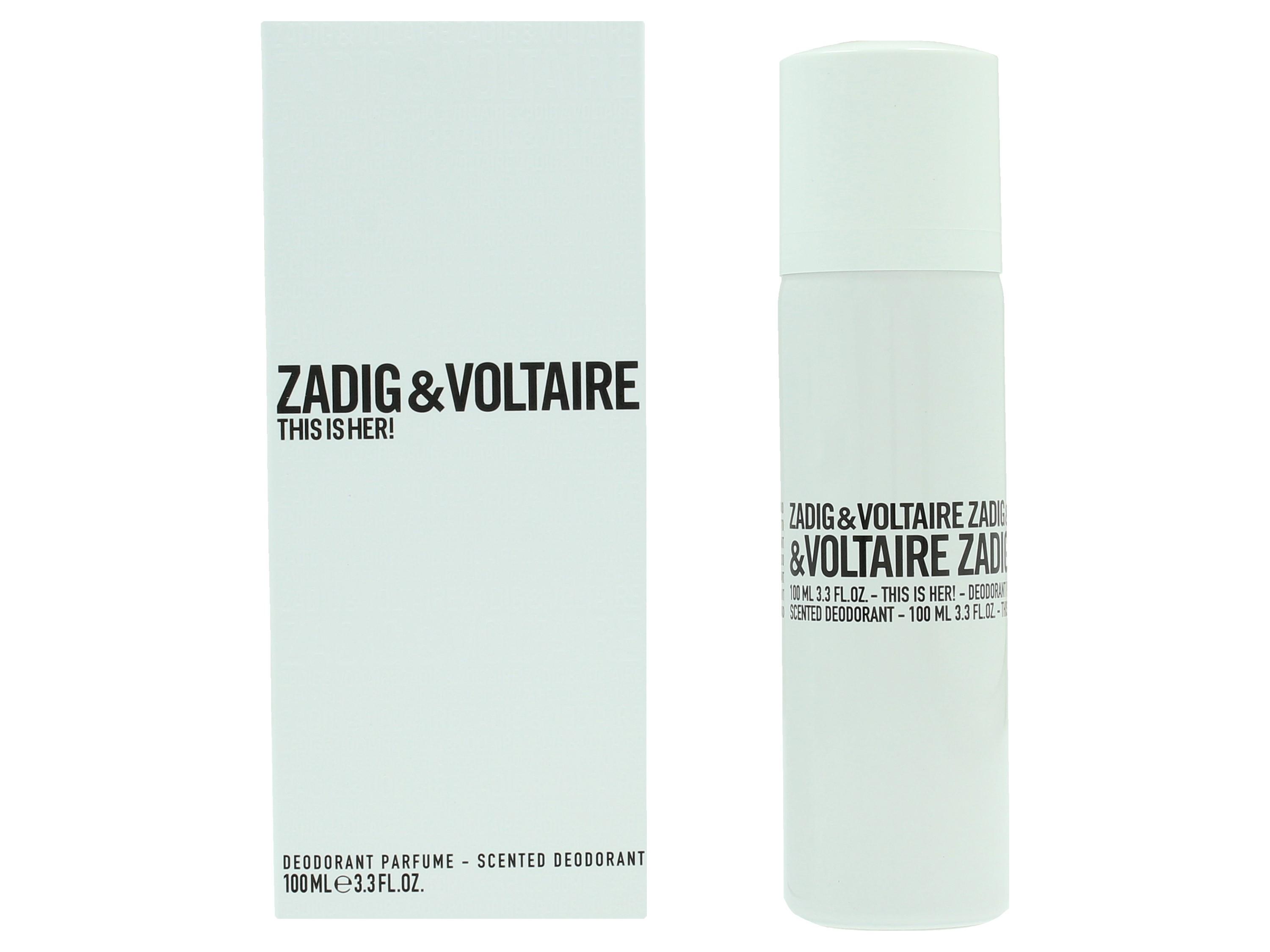 Zadig & Voltaire This Is Her Scented Deo Spray 100ml.