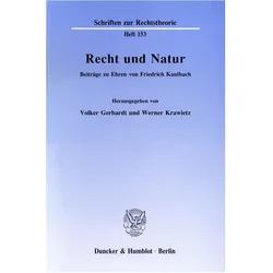 Recht und Natur., Fachbücher