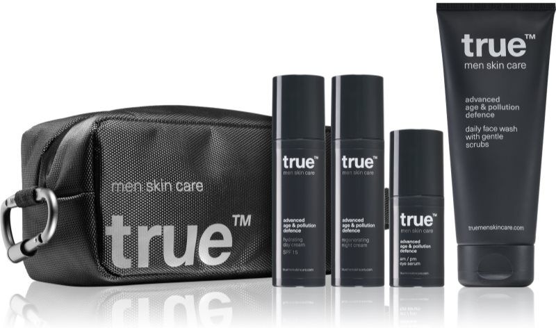 true men skin care Simple daily skin care routine Set für die Hautpflege für Herren