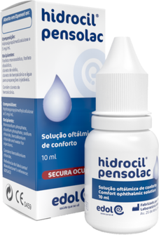 Hidrocil Pensolac Solução Oftálmica Conforto 10 ml