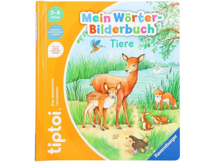 tiptoi® Mein Wörter-Bilderbuch Tiere (Deutsch) 3+ Jahre