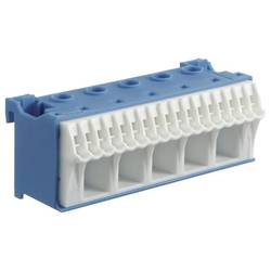 Hager KN22N KN22N Klemme flexibel: 1.5-25 mm² starr: 1.5-25 mm² Polzahl: 22 1 St. Blau