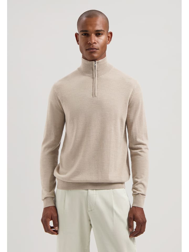 DSTREZZED Wollpullover in Sand - XXL