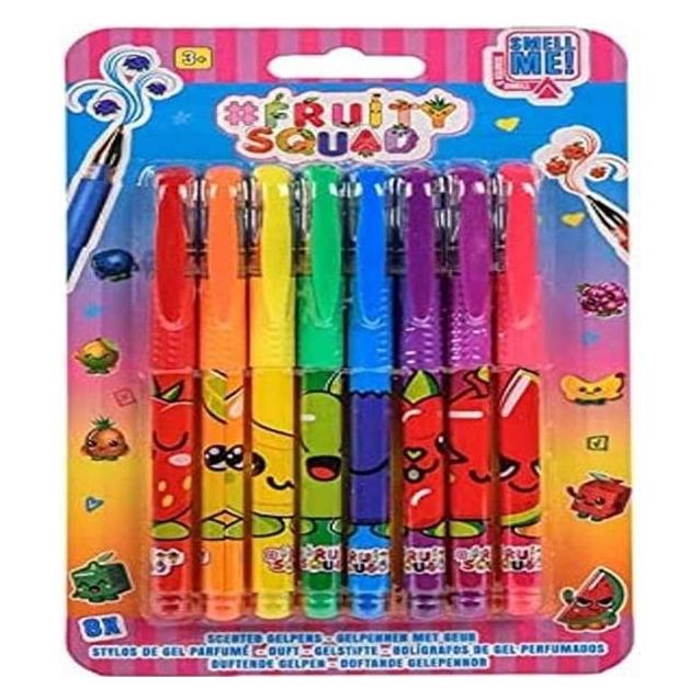 Canenco Fruchtige Squad Gelschreiber mit Duft (8x) (20798066)