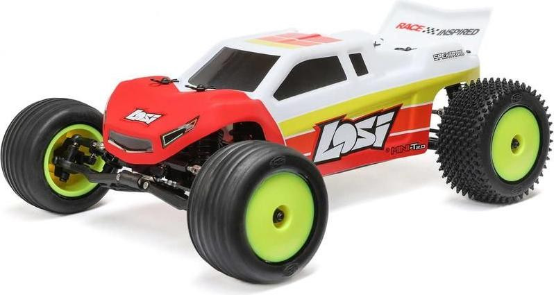Losi Mini-T 2.0 V2 borstelloze elektromotor schaal 1:18 blauw