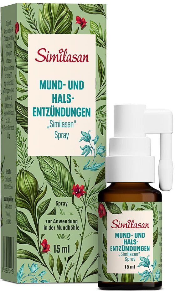 Similasan Spray gegen Mund und Hals Entzündungen 15ml