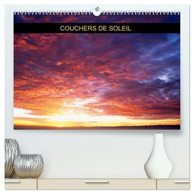Couchers de soleil (Calendrier mural haut de gamme 2027 DIN A2 vertical), CALVENDO calendrier mensuel