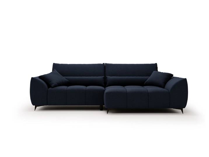 Ecksofa MIRANDA Stoff marine