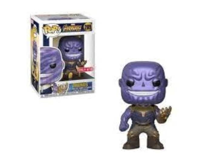 POP Funko Marvel Avengers 289 Thanos Metallic Special Edition