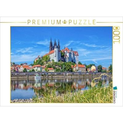 CALVENDO Puzzle Sachsen, Albrechtsburg Meißen | 1000 Teile Lege-Größe 64x48cm Foto-Puzzle für glückliche Stunden, Sonstige von , Calvendo Puzzle
