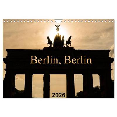 Berlin, Berlin 2026 (Wandkalender 2026 DIN A4 quer), CALVENDO Monatskalender