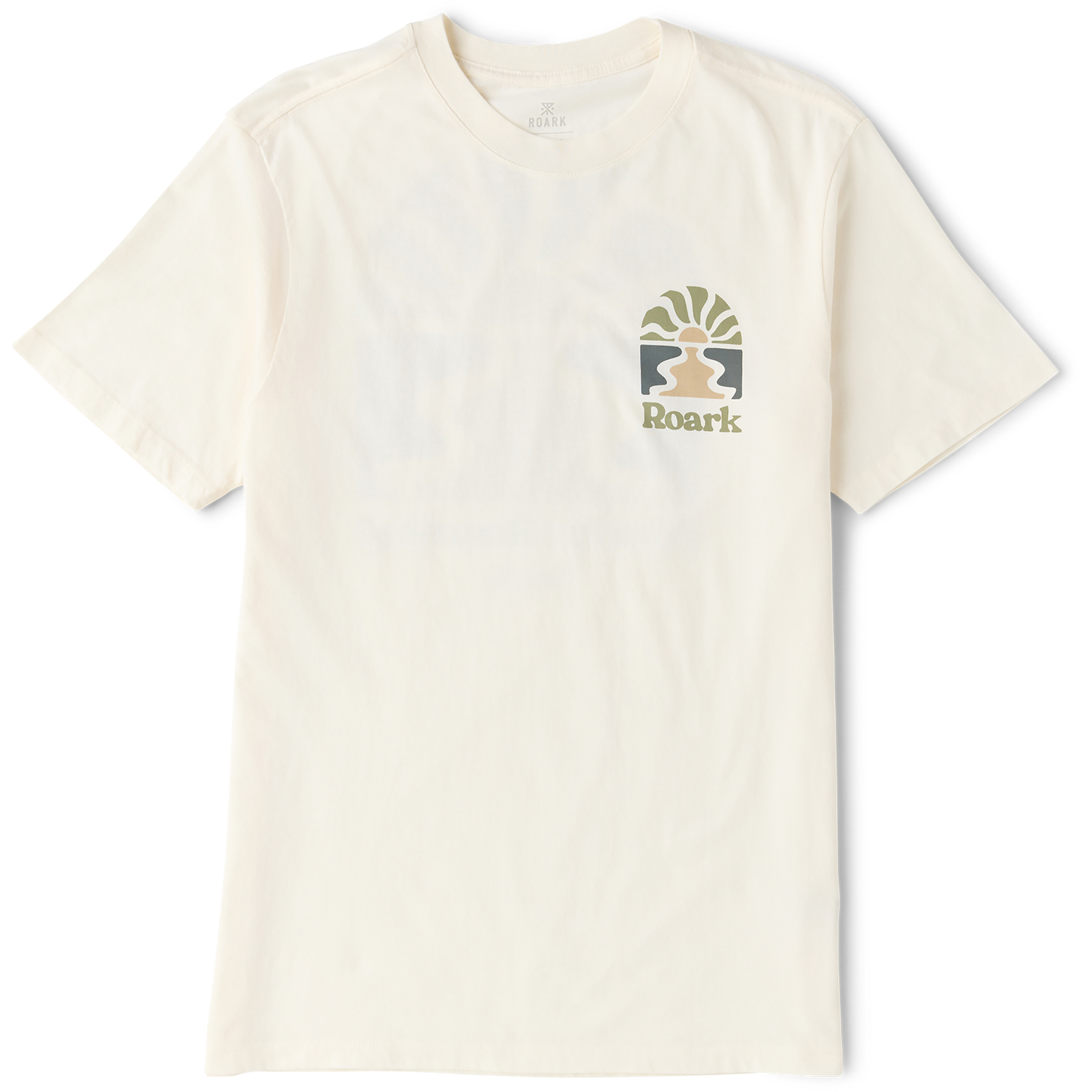 Roark Roaming Herren T-Shirts weiss Größe L Lifestyle Hautfreundlich