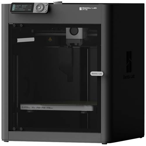 BambuLab P1S 3D Drucker beheizbares Druckbett, integrierte Kamera, App-Anbindung, inkl. Software