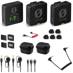 RØDE Wireless Pro Drahtlos-Mikrofonset mit Adapter, Mikrofon