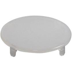 Schlegel TG22WS TG22WS Tastkappe rund, flach Weiß 10 St. Package