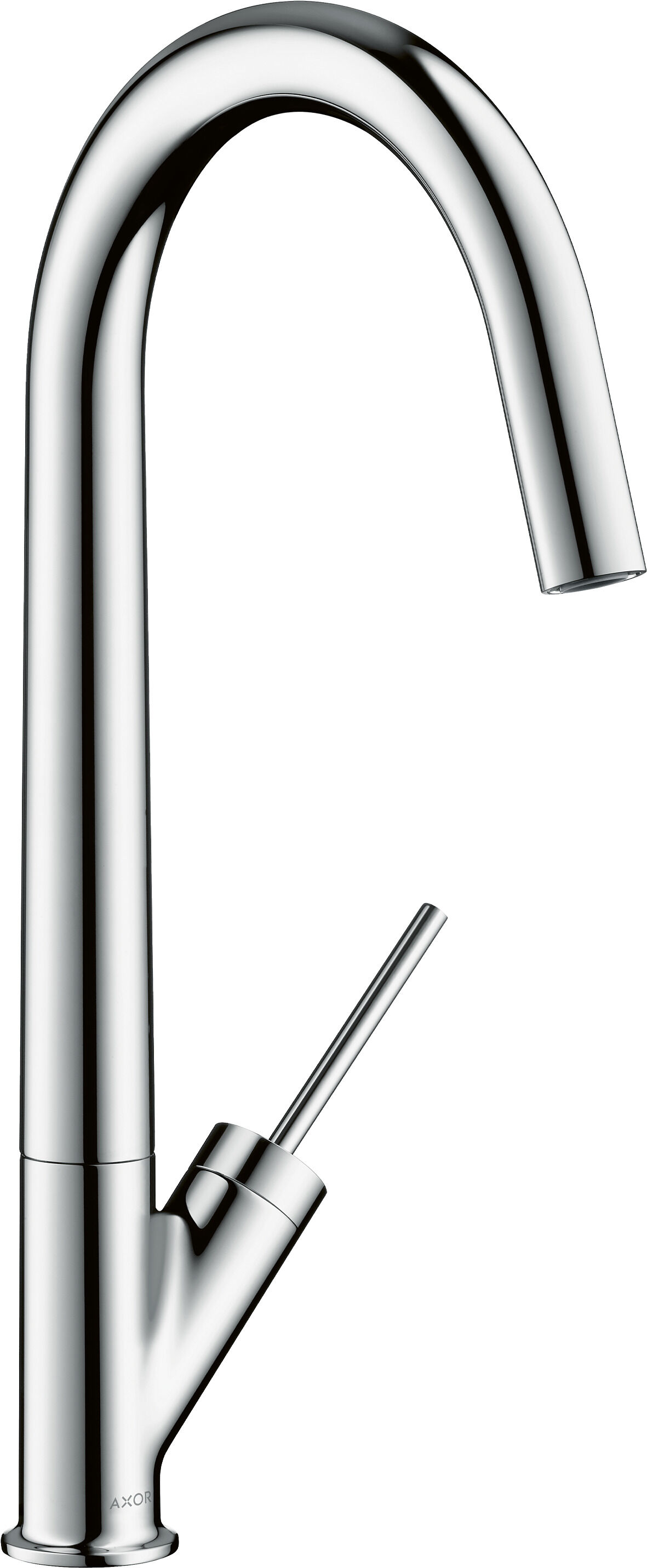 Hansgrohe mitigeur d'évier Axor Starck 10822000 bec pivotant 360 degrés, chrome