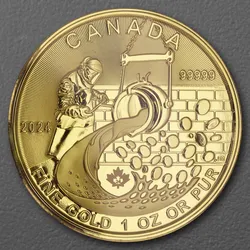 Goldmünze 1oz "From Dore to Refined Gold" 2024 Klondike Gold Rush (Kanada)