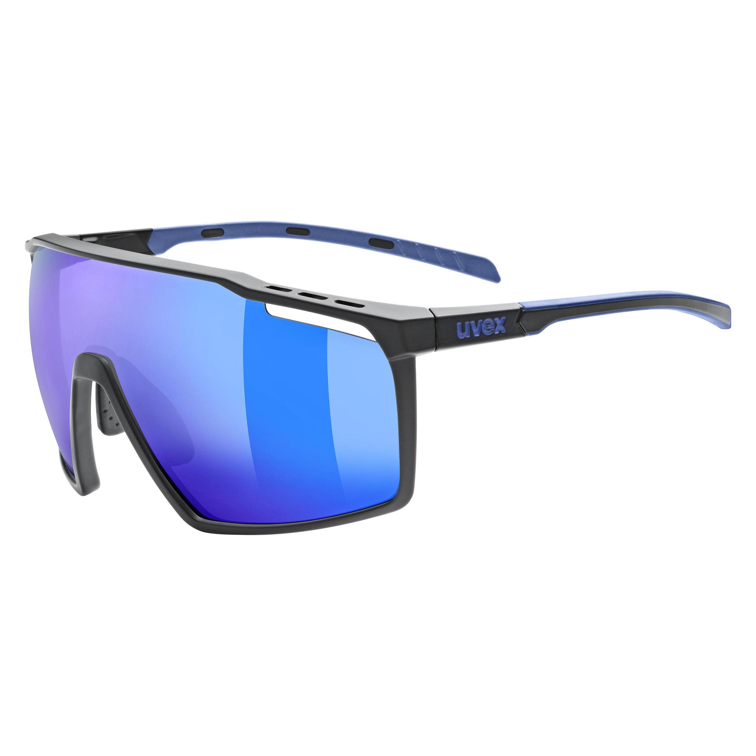 Uvex Mtn Perform (black-blue matt, mirror blue (S2)) (5330392316)