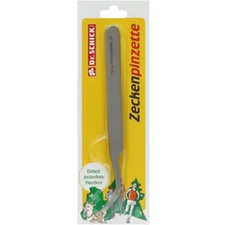 Zeckenpinzette Edelstahl 12 cm gebogene 1 St