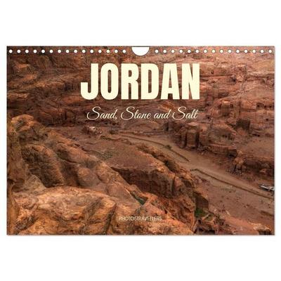 Jordan Sand, Stone and Salt (Wall Calendar 2027 DIN A4 landscape), CALVENDO 12 Month Wall Calendar