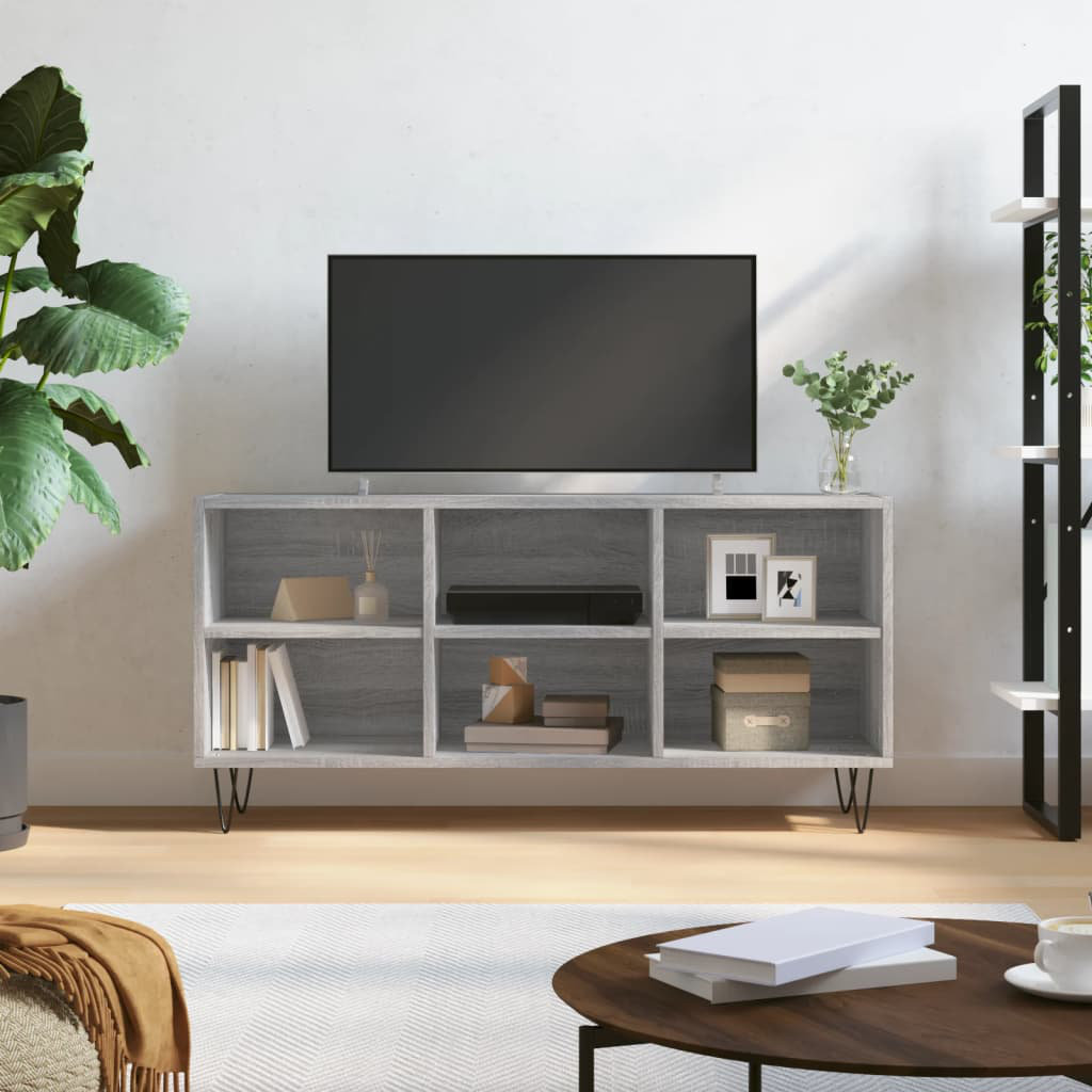 George Oliver Cuscute TV Stand for TVs up to 43" Grey Sonoma 43"