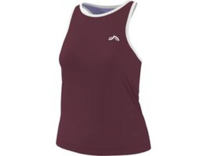 CRIVIT Haut fonctionnel de tennis/padel pour femme (rouge, XL(46/48))