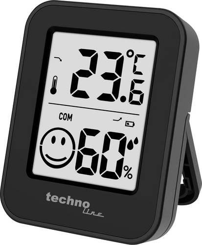Techno Line WS9417schwarz Thermo-Hygrostation Thermo-/Hygrometer Schwarz WS9417schwarz