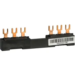 Schneider Electric GV2G272 Drehstrom-Sammelschienensystem, 63A, 2Abgangsstellen, 72mm Abstand