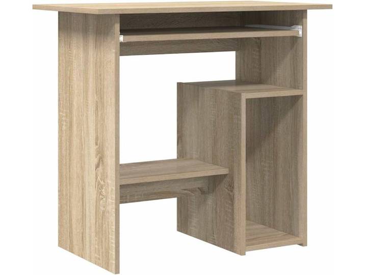 vidaXL Bureau en chêne Sonoma 80x45x74 cm Bois composite
