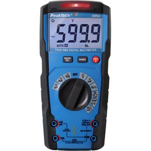 PeakTech Multimeter P 3350, digital, True RMS, CAT III 600 V, 6000 Counts, NCV & Auto-Range