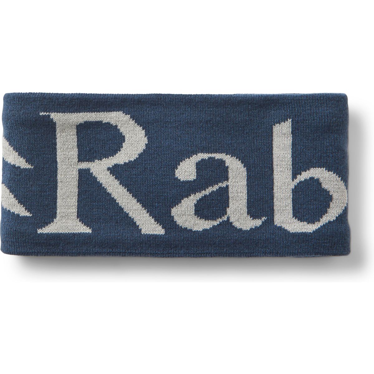 Rab Knitted Logo Headband tempest blue/light zinc (TLZ) OS QAB-40-TLZ-ONE