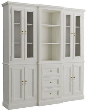 Casa Florentina Piave Breakfront - Saturated Snow White - Ballard Designs
