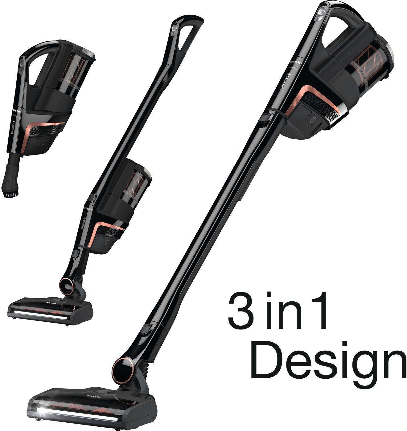 Miele Akku-Hand-und Stielstaubsauger "Triflex HX2 Cat & Dog Obsidia", schwarz, Akkusauger, Akku-Hand-und Stielstaubsauger schwarz Einheitsgröße