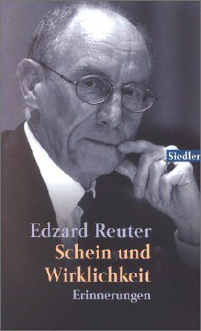 Edzard Reuter - Schein und Wirklichkeit - Preis vom 09.10.2026 07:28:09 h
