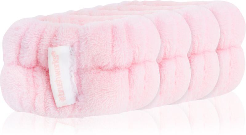 Brushworks Microfibre Wrist Wash Bands bracelets empêchant l’eau de couler le long des bras lors du lavage du visage en microfibres
