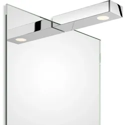Decor Walther LED Spiegelleuchte FLAT 1 LED, 7W 3000K 370lm, IP44, Chrom DEC-0418700