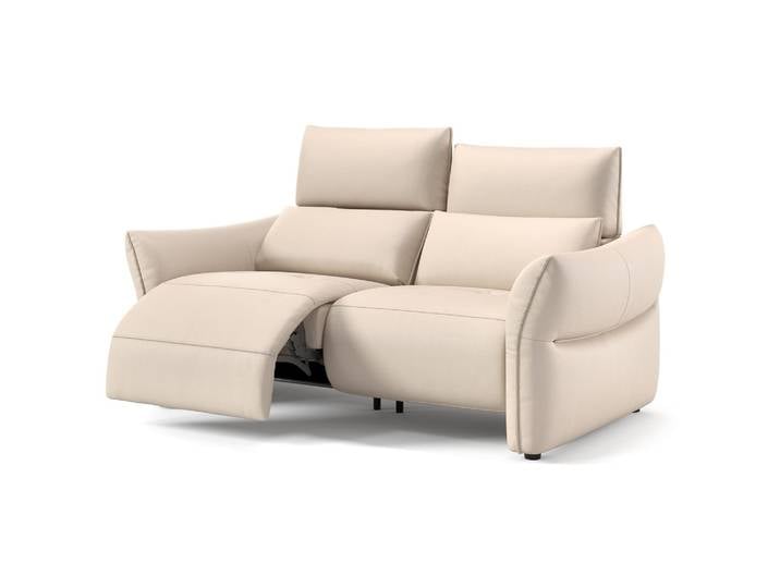 Leder Relaxsofa PERUGIA 2-Sitzer Designsofa Couchgarnitur