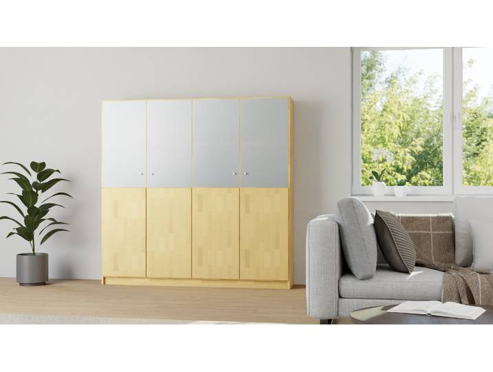 Buffetschrank mit Griffen Buche