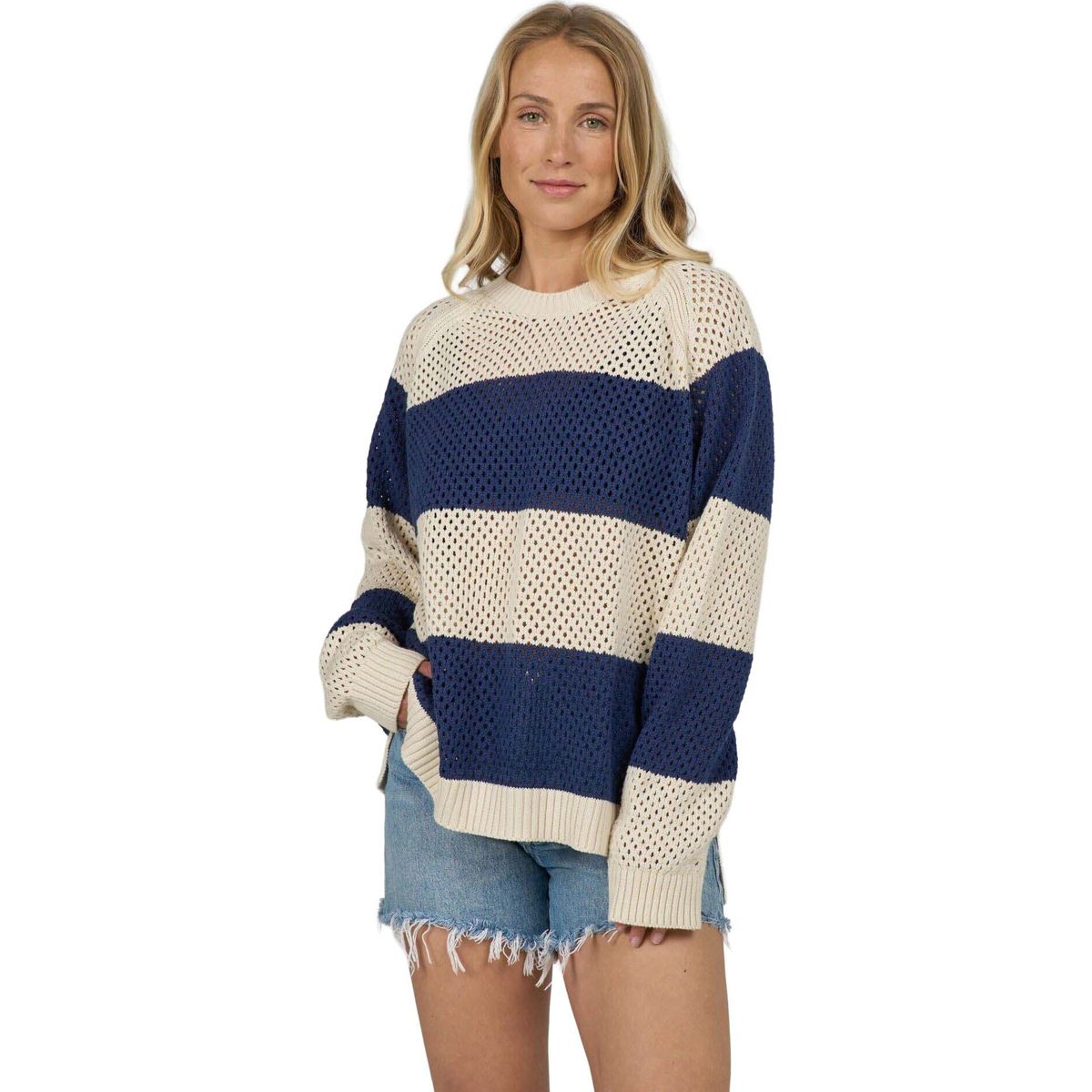 Salty Crew Signal Crew bright navy (BRNAVY) XL 21535046W-BRNAVY-XL