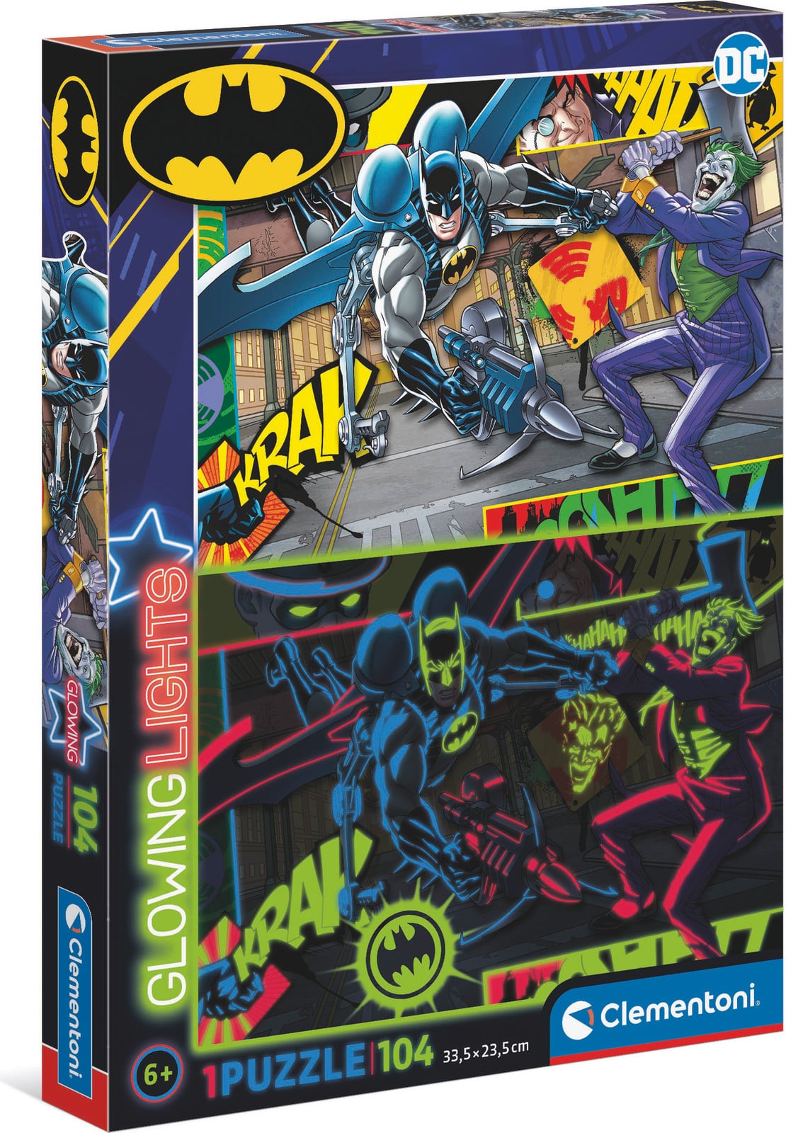 Clementoni Glowende Lichten DC Batman Puzzel