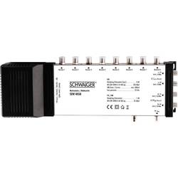 Schwaiger SEW4058 SAT Multischalter Eingänge (Multischalter): 5 (4 SAT/1 terrestrisch) Teilnehmer-Anzahl: 8 Quad-LNB-tauglich SEW4058531