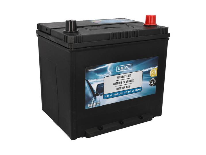 Umove Autobatterie SLI 60Ah / 510A