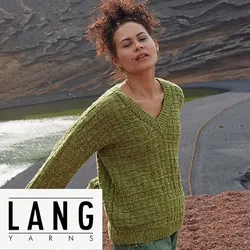 Strickanleitung – Pullover "Mandy" aus Lang Yarns Donegal Tweed+