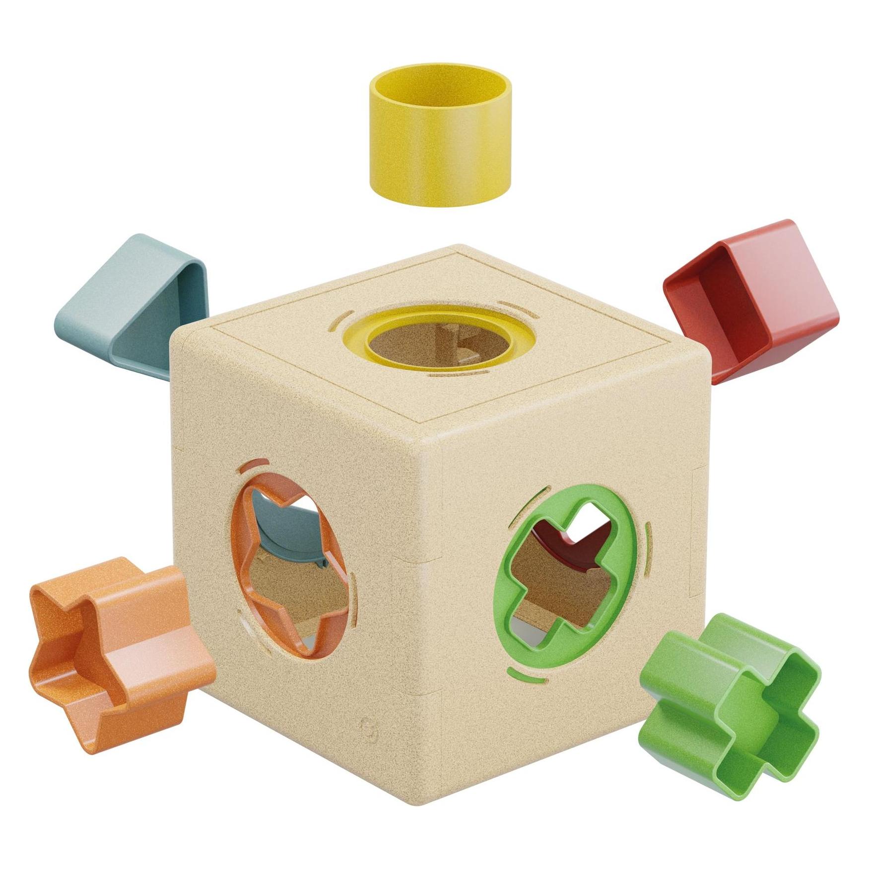 Quercetti PlayBio Steckspiel aus Biokunststoff: Kubo (80240)