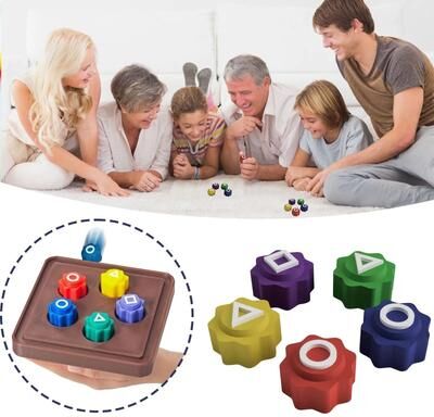 Uplifted Finds Korean Traditional Folk Game Set Family Travel Play Kit e