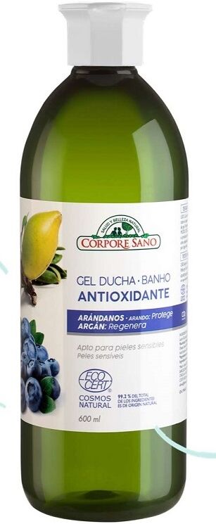 Corpore Sano Gel Baño Antioxidante Arándanos Argán 600 ml
